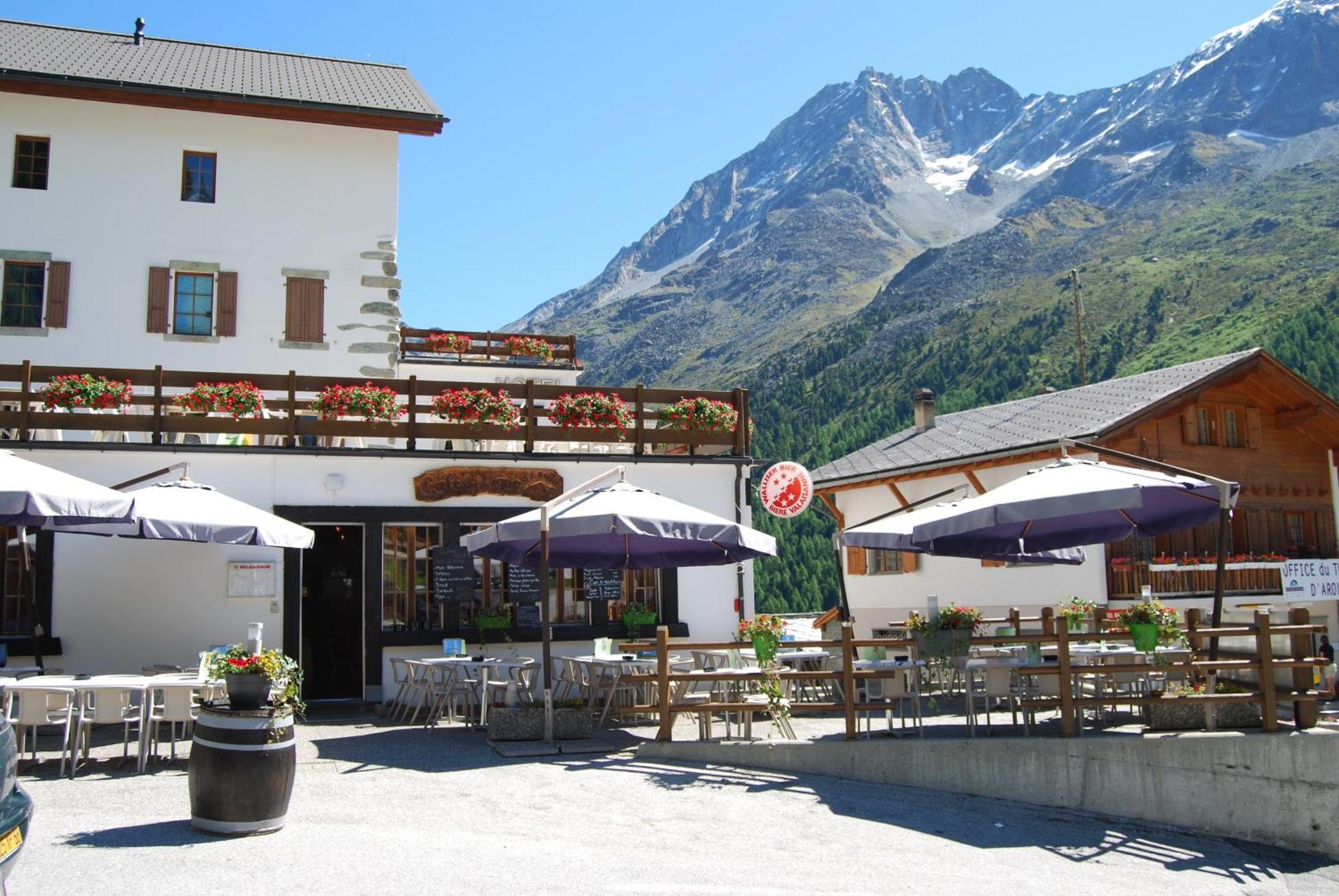 Hotel Du Pigne Arolla Exterior foto